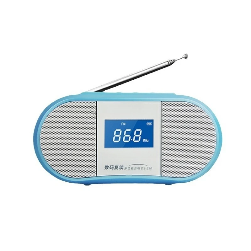 

DS-230 desktop small speaker, radio repeater card for the elderly, charging plug-in U disk, multi-function player