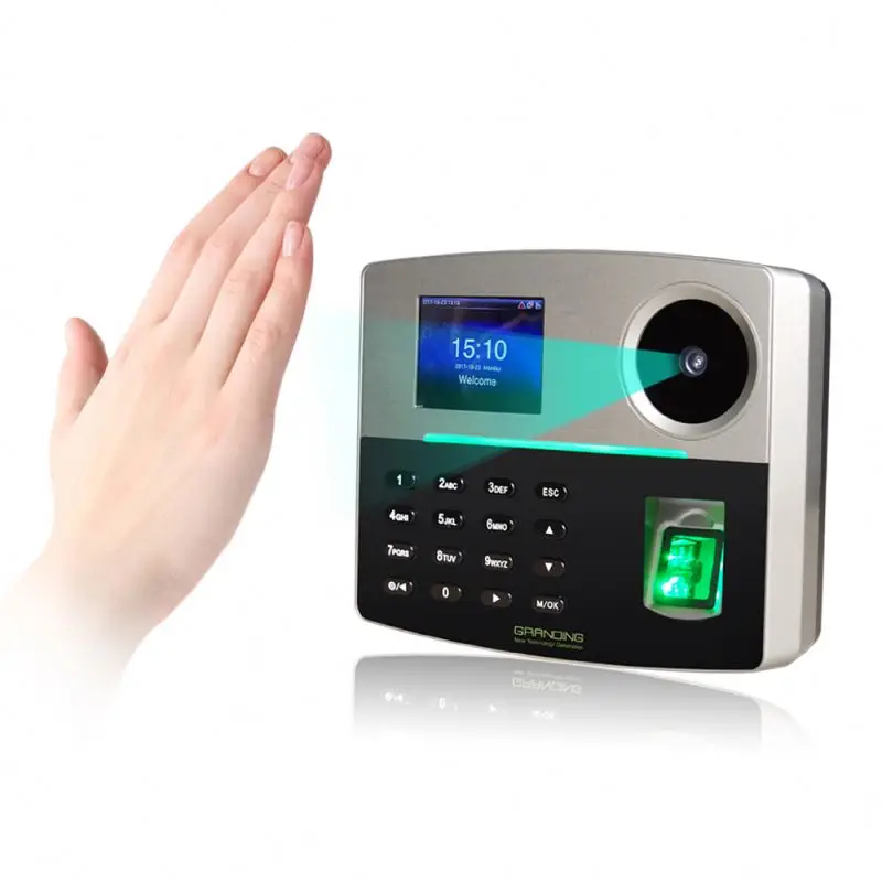 BS Web Based Embedded Battery Machine GSM Card Biometric Reader Time Attendance Fingerprint GPRS Access Control