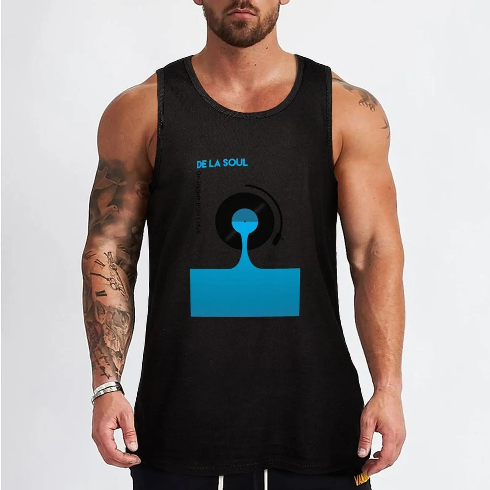 3 feet high and rising Tank Top man vest male top Sleeveless men Men's gym t-shirt