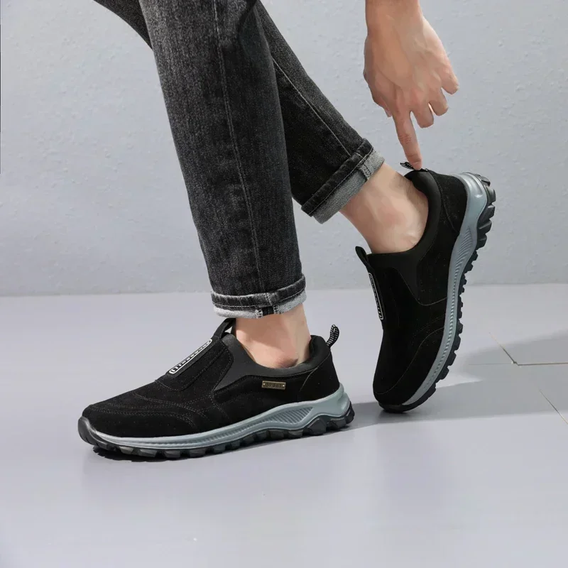 YRZL Herren Outdoor Camping, leichtes Laufen, Joggen, Freizeit Bergsteigen, Herrenschuhe, rutschfeste Wanderschuhe Mann – Detail 16