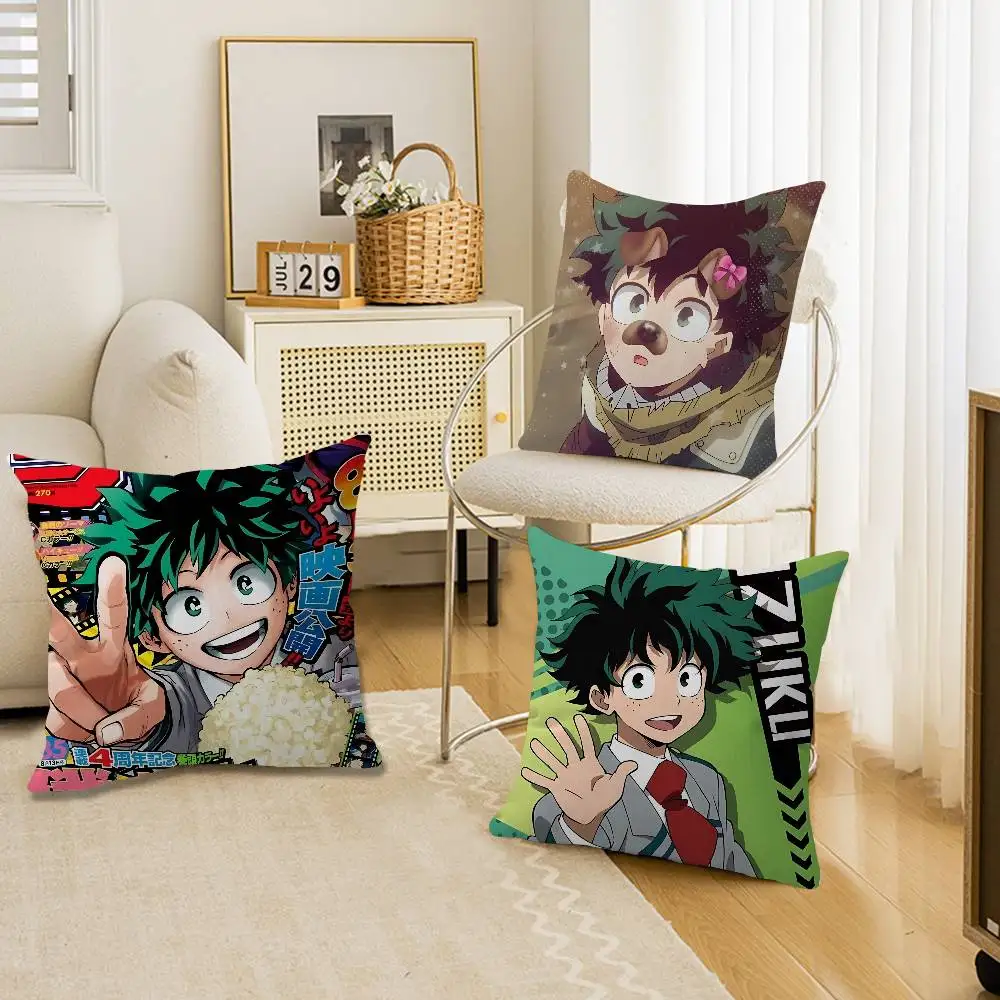 Cartoon Character Izuku Midoriya pillow cover sofa cushion cover home room decoration children gift