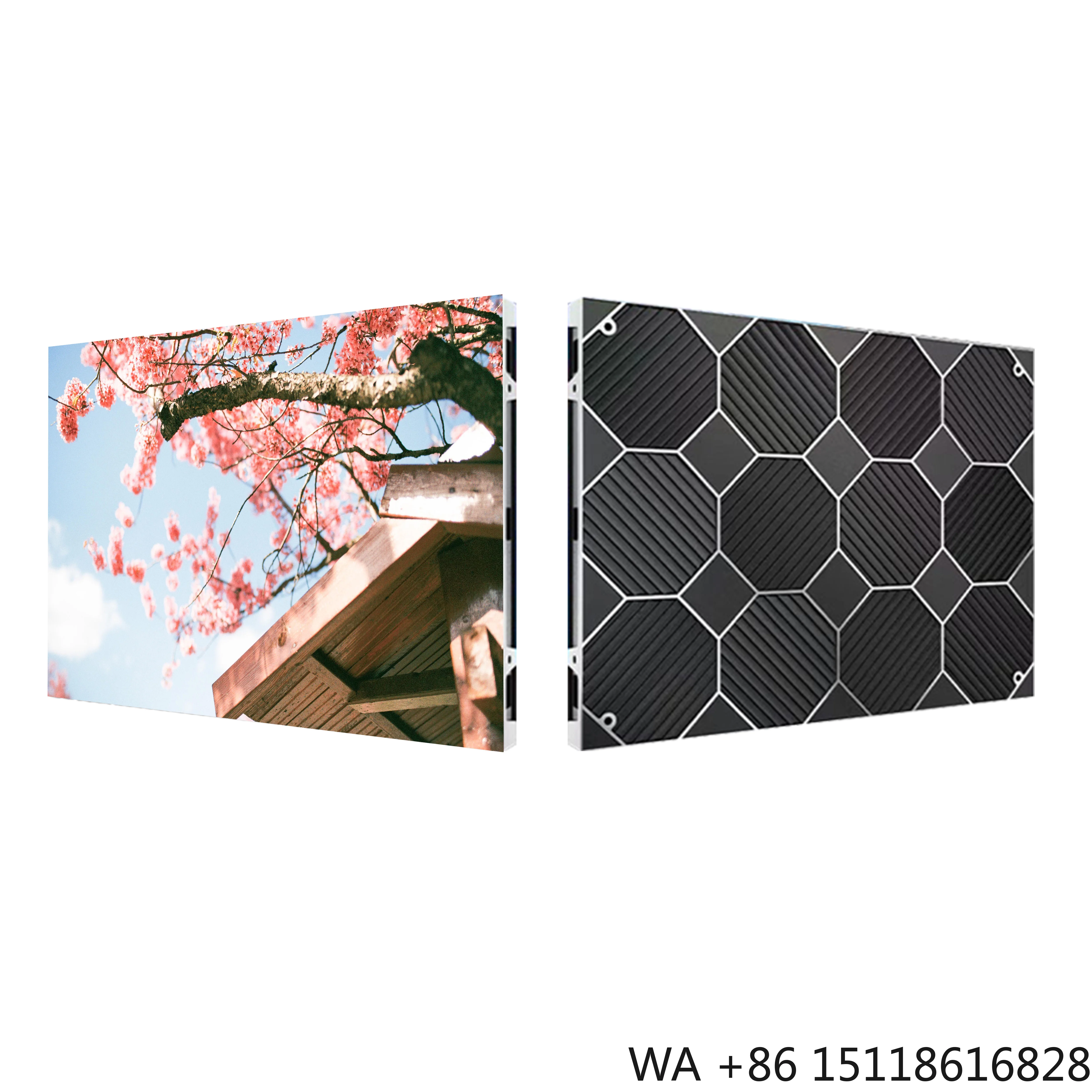 High Contrast Fixed Installation Outdoor LED Billboard Factory 7500nits HDR10 Certified for Stage Backdrops Concerts