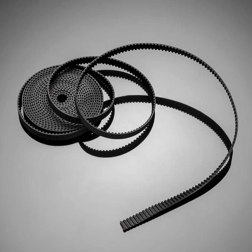 

4pcs 3D Timing Belts And Pulleys 2M Timing Belt 5mm Pulley Diameter High Precision Belt And Pulley Linear Motion