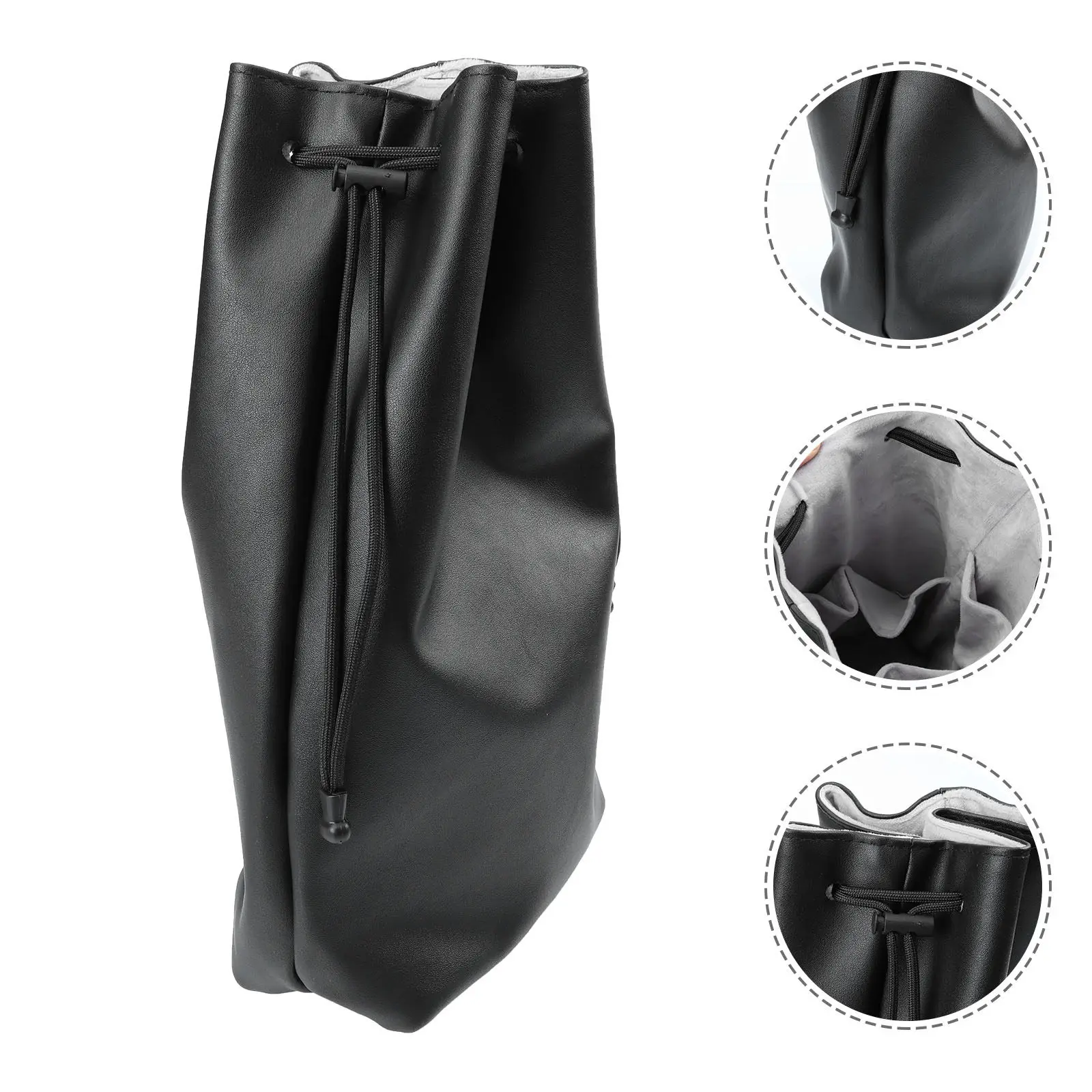 

PU Hair Dryer Storage Bag Portable Travel Carrying Case Pouch Lightweight Compact Hair Curler Straightener Blower