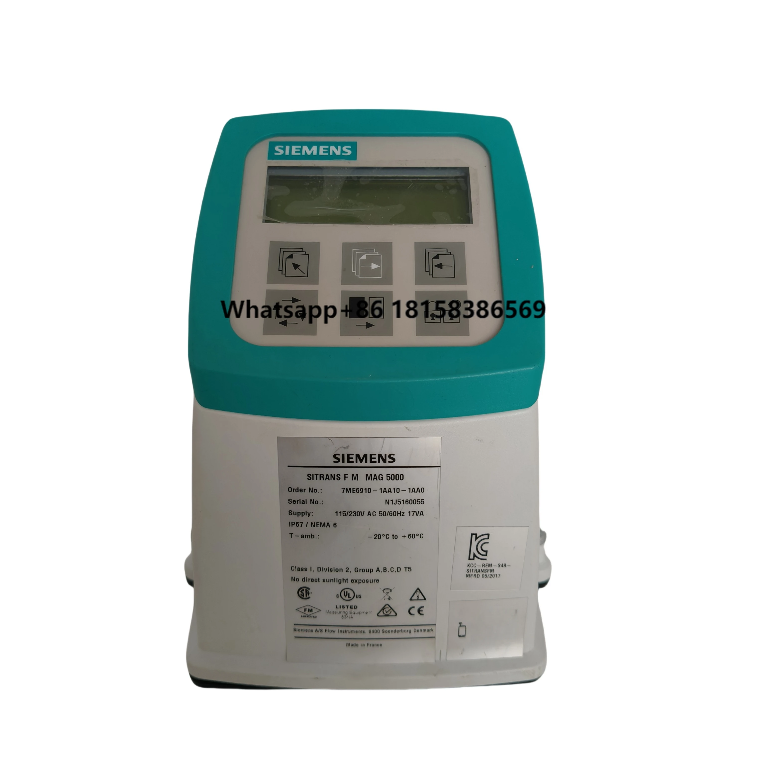 

SITRANS FM MAG 5000 Powerful Microprocessor-based Transmitter