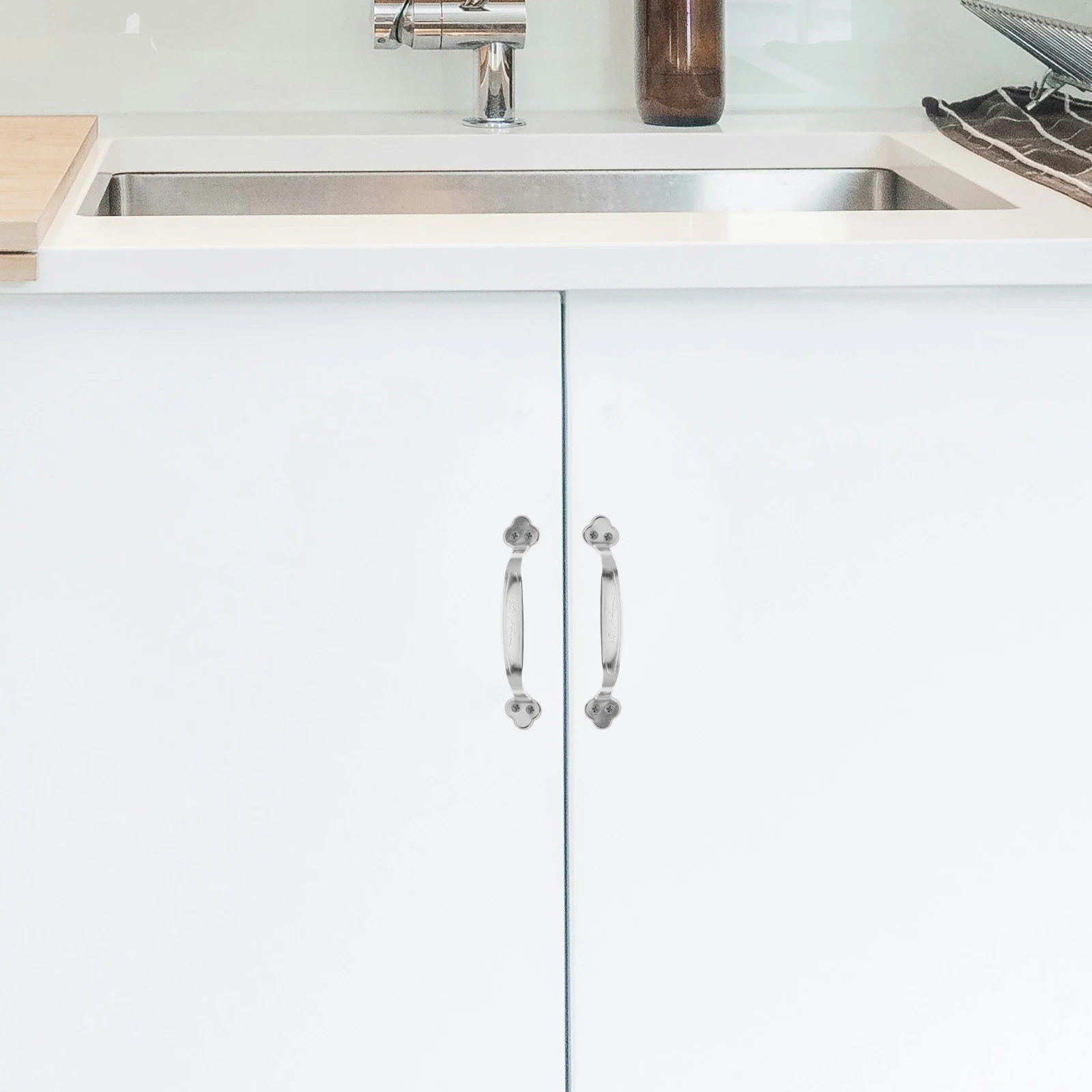 

10 шт., шкаф из нержавеющей стали H les, утолщенные дверные ручки для шкафа, мебельные ручки, фурнитура для шкафа, ящик, дверца комода H