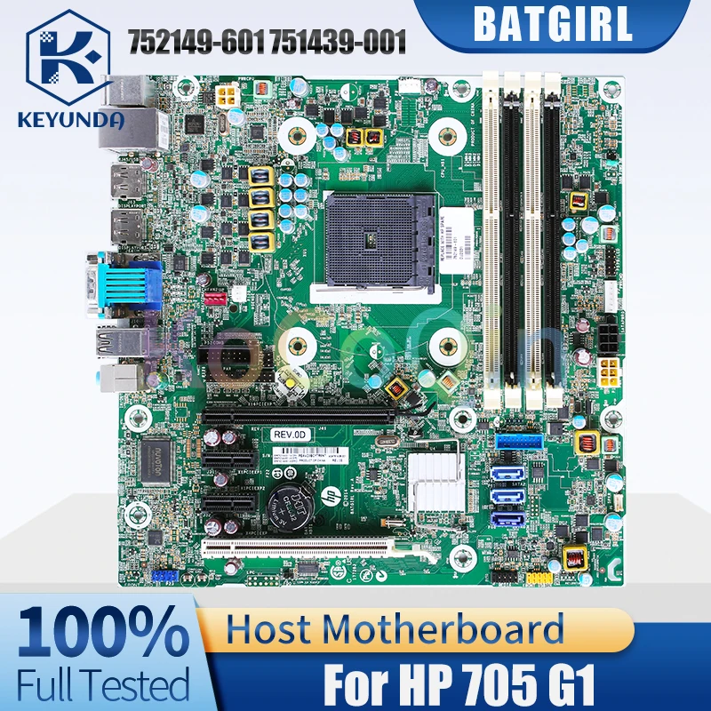 

BATGIRL For HP 705 G1 Desktop Host Board 752149-601 751439-001 Computer Motherboard Full Tested