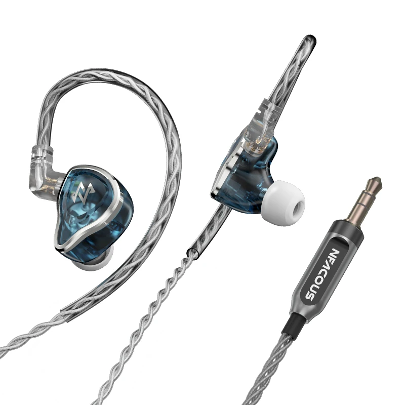 NF ACOUS NM20 Monitor de alta fidelidad intrauditivo dinámico DJ estudio escenario Audiophile músico auricular con Cable desmontable de 2 pines 0,78mm