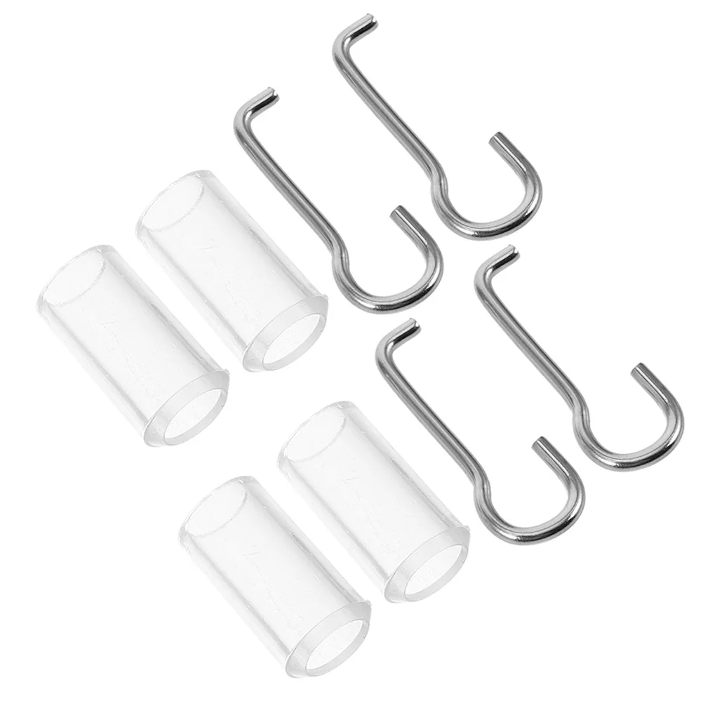 

4Pcs Blind Tilt Mechanism Replacement Kit Horizontal Blind Wand Wire Sleeve Collar Stable Hooks Window Repair Accessories