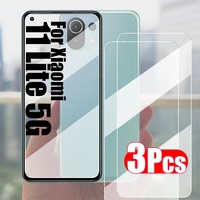 3pcs 0.33mm Tempered Glass for Xiaomi 11 Lite /4G/5G NE Screen Protector Glass Tempered Glass phone protective film