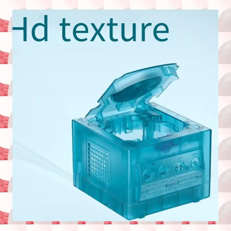 ABGN 2025For Bitfunx NGC صندوق شفاف استبدال الحال بالنسبة DOL-001 /DOL-101 NGC Gamecube ريترو لعبة فيديو وحدة التحكم B