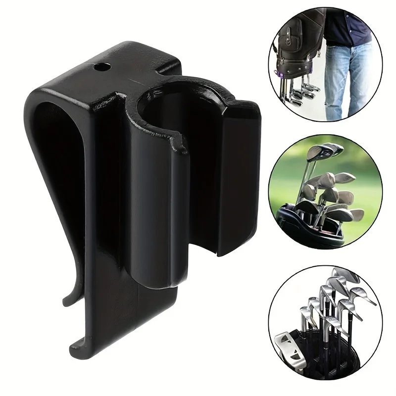 Improve Your Golf Game with This 1pc Golf Putter Holder - Golf Bag Clip Fixed Golf Clubs Buckle