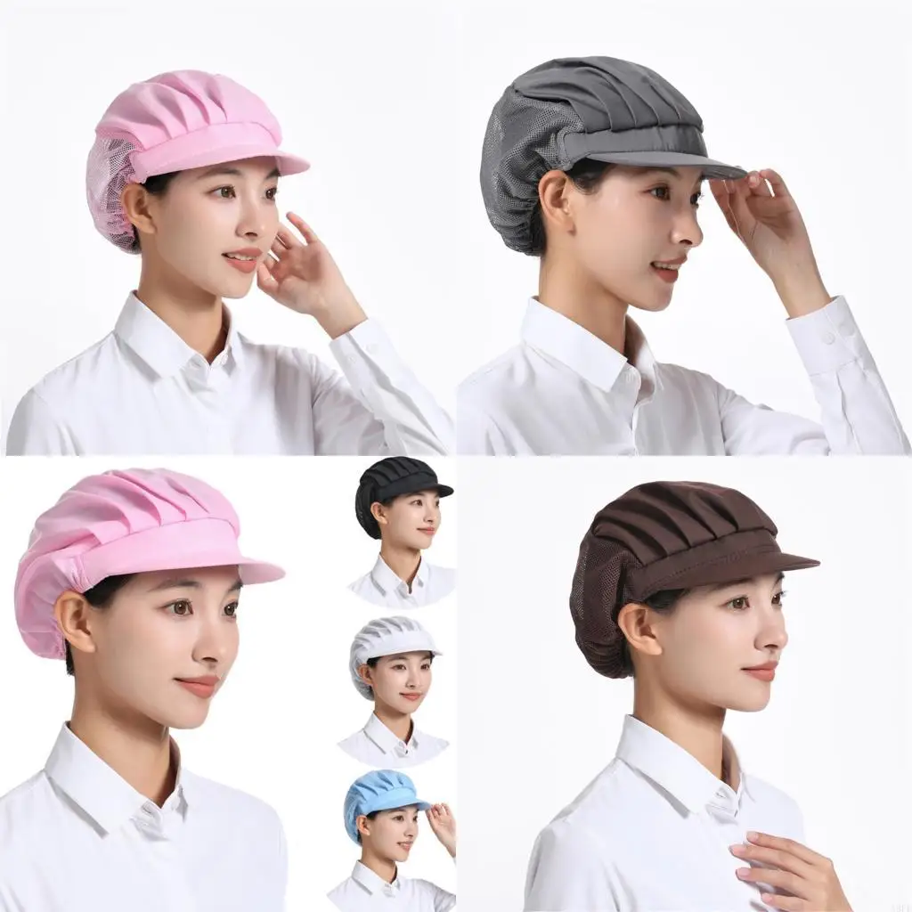 

Защитная шляпа повара, дышащая сетка, верхний головной убор, защитная сетка для волос, шляпа для работника