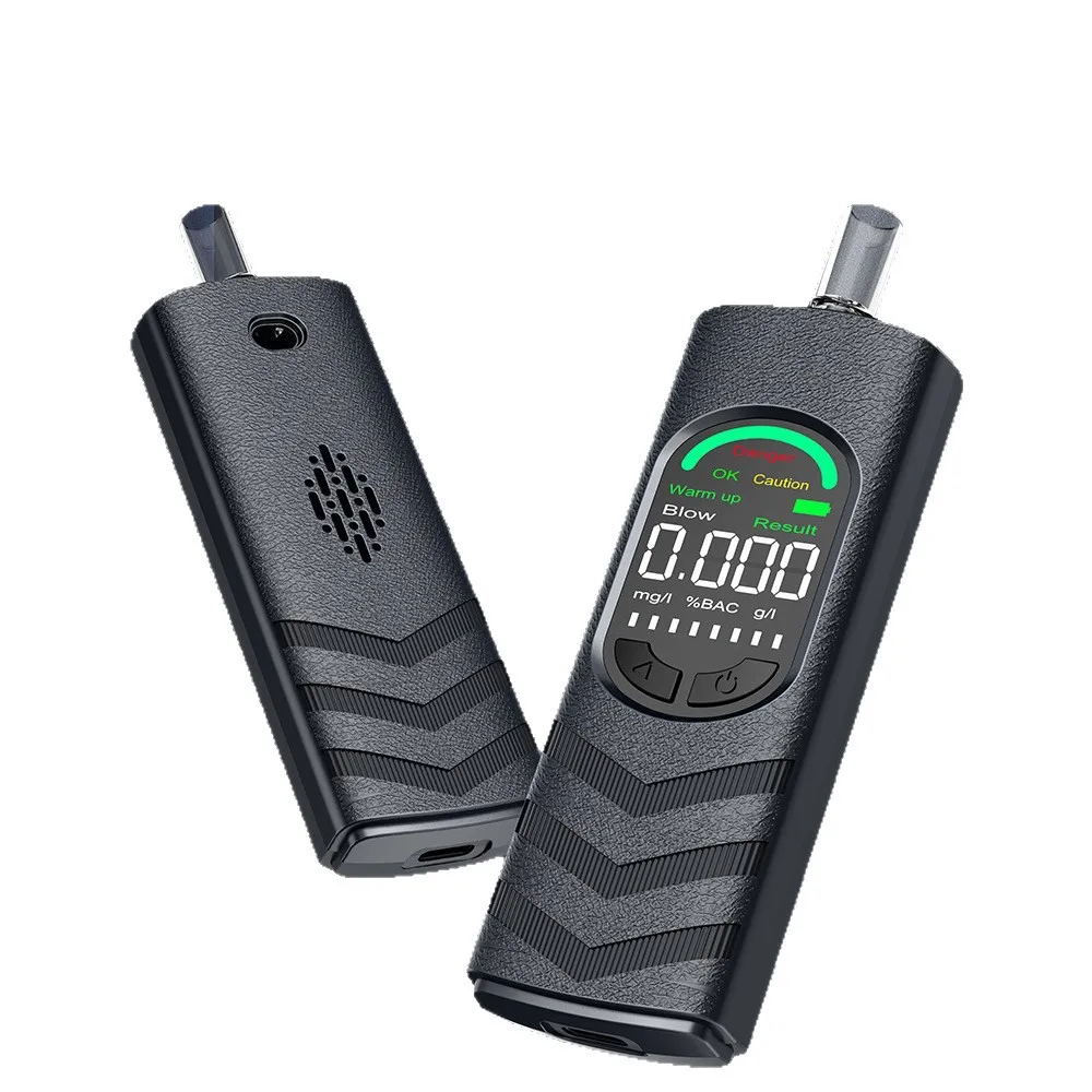 

Портативный высокоточный тестер алкоголя для профессионального использования, инструмент для воздушного расхода, вождение пьяного, тест на дыхание для домашнего использования