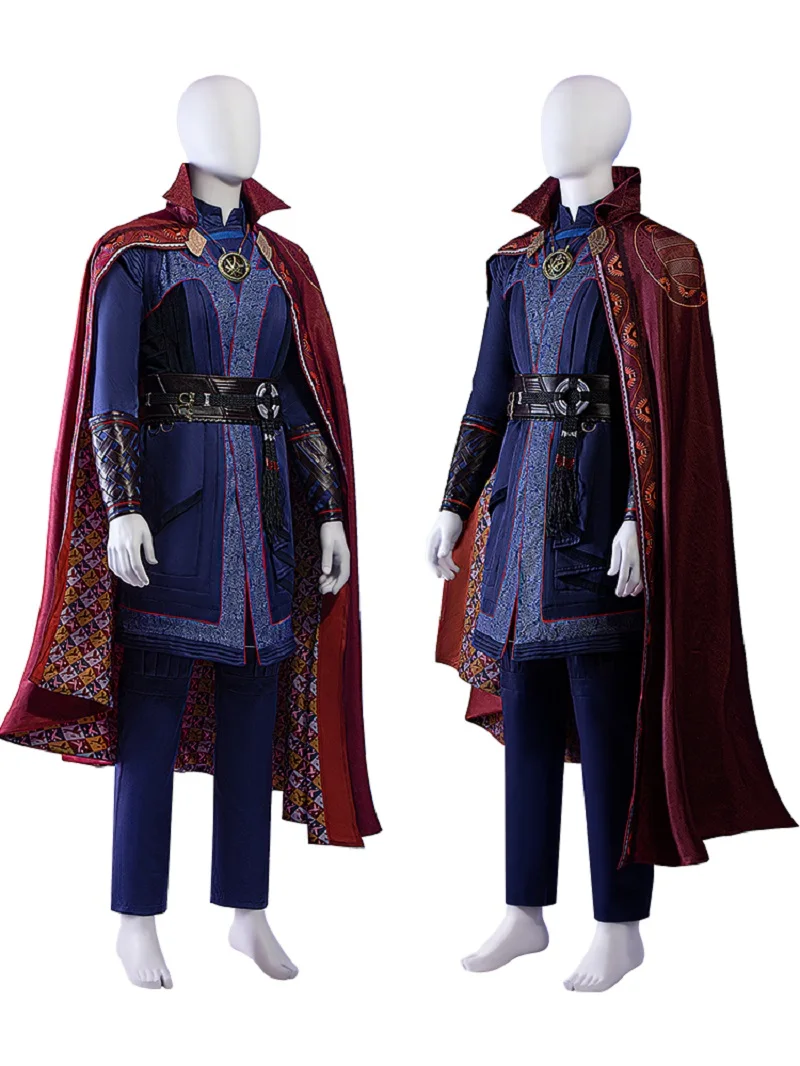 Hot selling movie strange doctor cos clothes crazy multiverse Cosplay men's full set customization