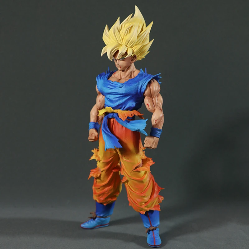 

Фигурка Dragon Ball Z Goku 28 см - первый Super Saiyan Jt Toys, аниме, экшн-фигурка, модель, коллекция украшений, подарок на складе