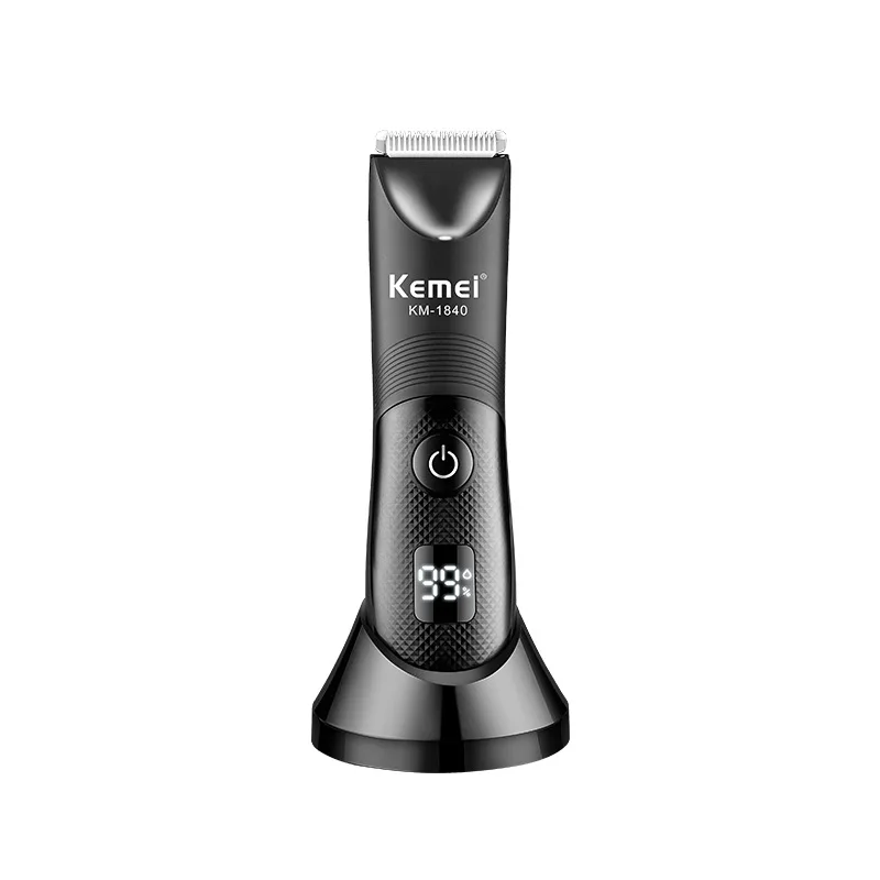 Kemei/KEMEI New Full Body Anti Water and Electricity Pusher Barber with Charging Base Multifunctional Shaving and Barber