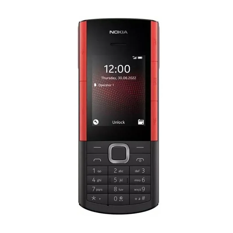 نوكيا 5710 ثنائي الشريحة 4G 1450mAh XpressAudio سماعات أذن لاسلكية مدمجة مشغل MP3 أزرار موسيقى 2.4 "هاتف متين بزر ضغط