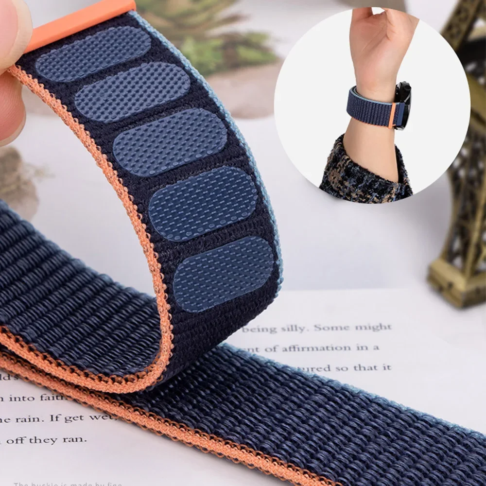 Esportes náilon loop banda para samsung galaxy watch 8 40mm 44mm 8 clássico 46mm pulseira galaxy watch ultra 2025 47mm cinta