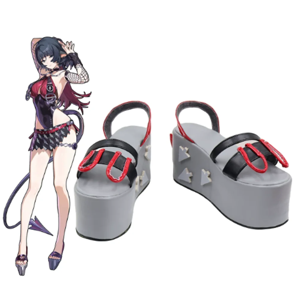 

Обувь для косплея Jane Doe Zenless Zone Zero, ботинки для игры, аниме, Хэллоуина, Рождества, RainbowCos0 W5720