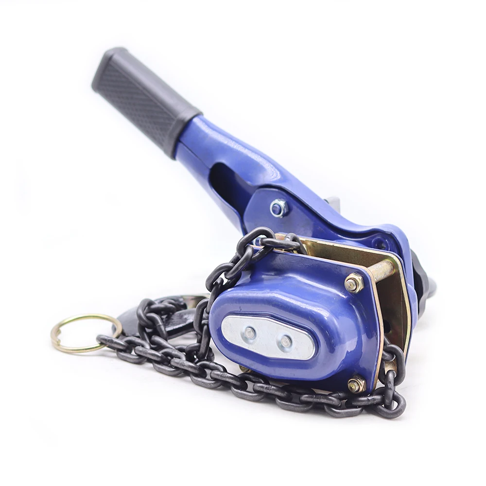 1 T Pulling Wrench Hoist Manual Lifting Chain Hoist Hand Chain Hoist Hook Portable Lever Block inverted Chain Hoist Tightener