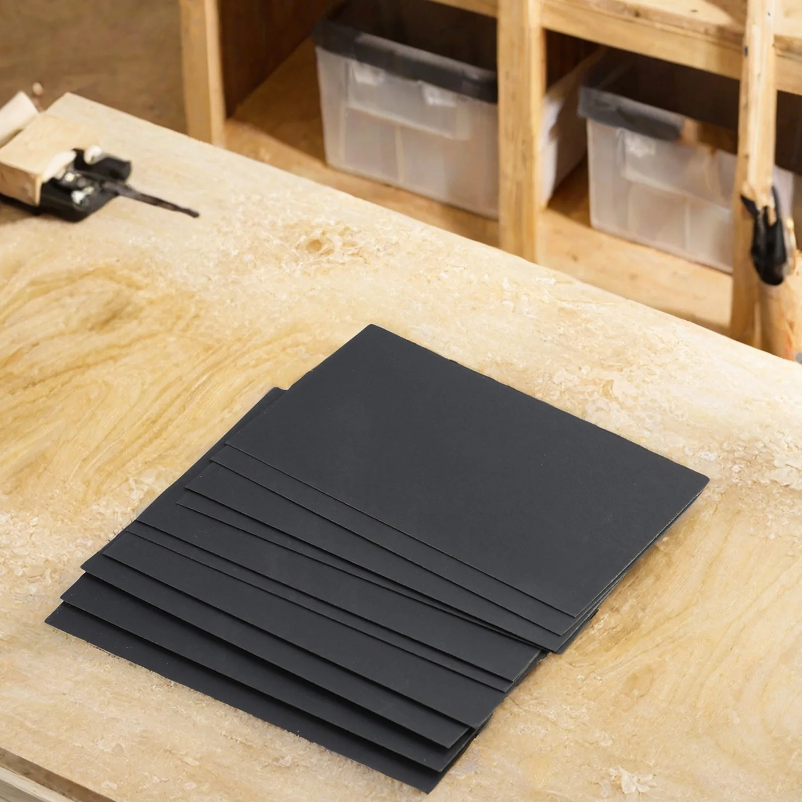 10 Piece Sandpaper Kit Pack Sanding Sheets 10pcs 3in*5-1/2in 600-2500 Grit 600/800/1000/1200/1500/2000/2500Grit