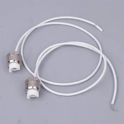 2 PCS R7S Ceramic Lamp Holder Lamp Head Lamp Tube LED Lighting Lamp Tube Heating Tube Heating Tube Test Machine Lamp Holder