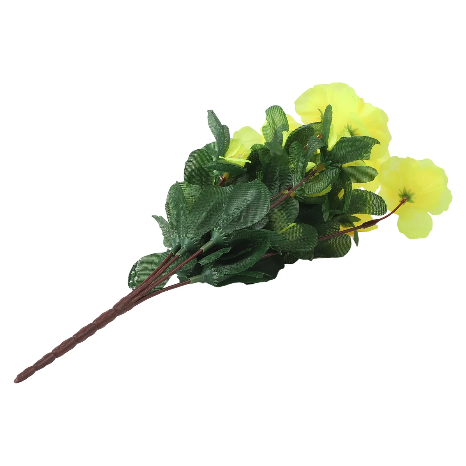 Simulated Azalea Artificial Flower 30cm Plastic Home Decor Wedding Party Centerpiece Silk Plant Faux Floral Arrangement Ornament