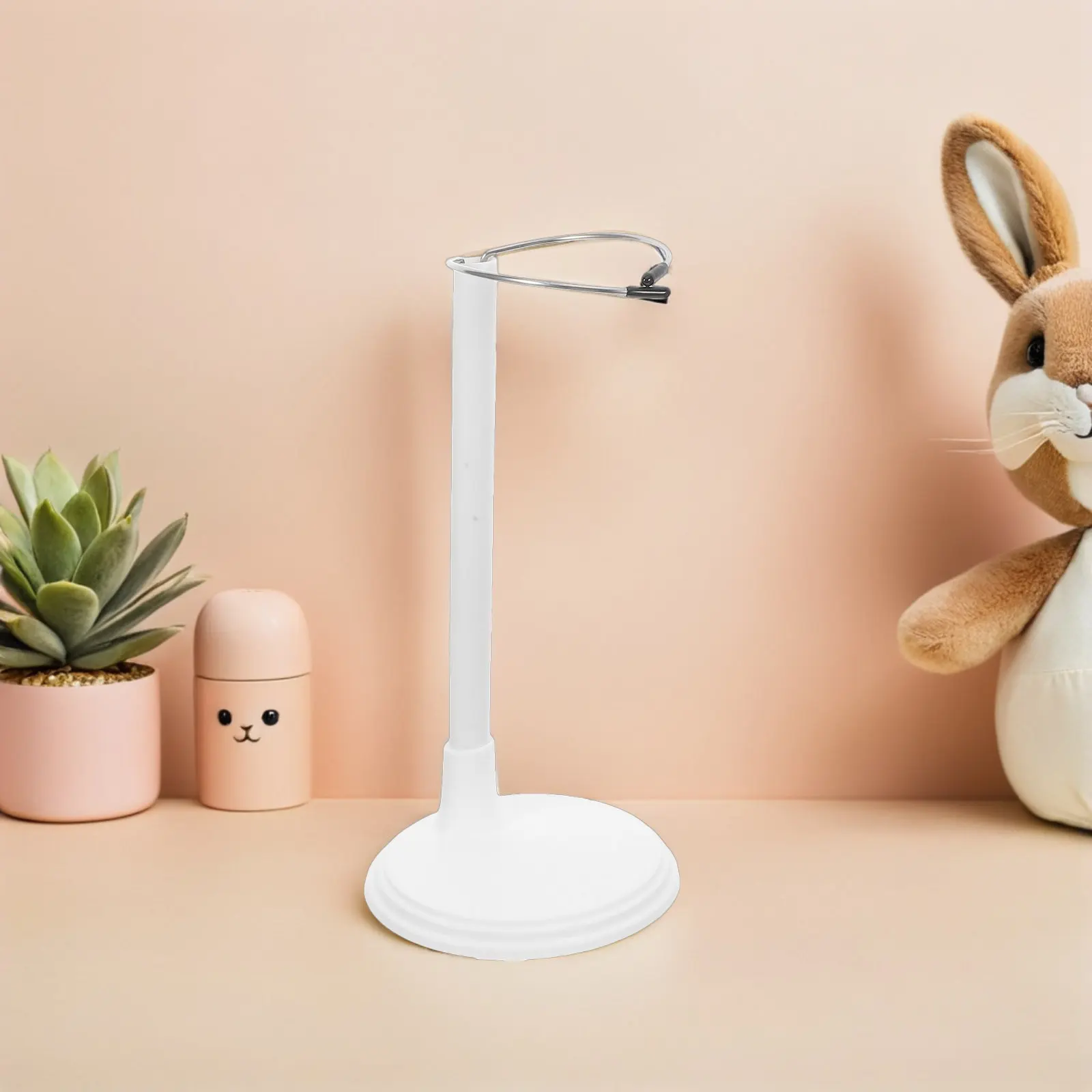 6Pcs Adjustable Display Stands for American Baby Figures Miniature Holders Shelf Decor Collectibles Support Bases Plastic view 4