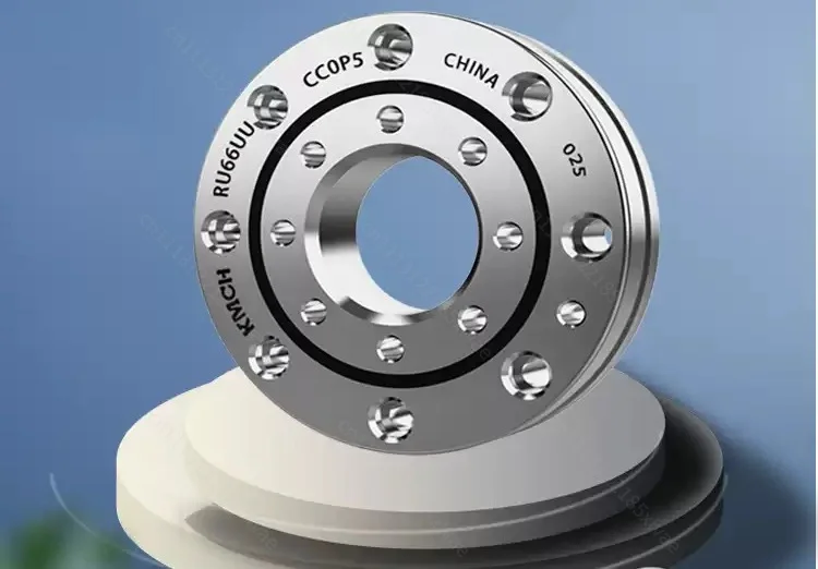 RU28 RU42 RU52 Crossed Roller Turret Bearing High Precision Slewing Support for Robotic Arm Rotary Motion Industrial Mechanical