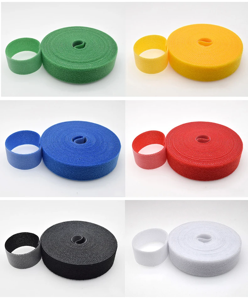 1.5Meter/Pairs Colour Adhesive Fastener Tape No Glue Hook And Loop Magic Tapes For Sofa Sheet DIY Sewing Supplies Nylon Sticker