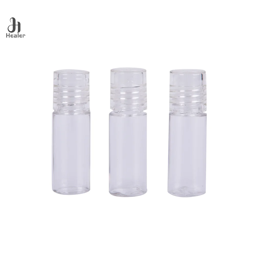 3ml Empty Cosmetic Sifter Loose Powder Jars Container Screw Lid Makeup Box Plastic Accessories