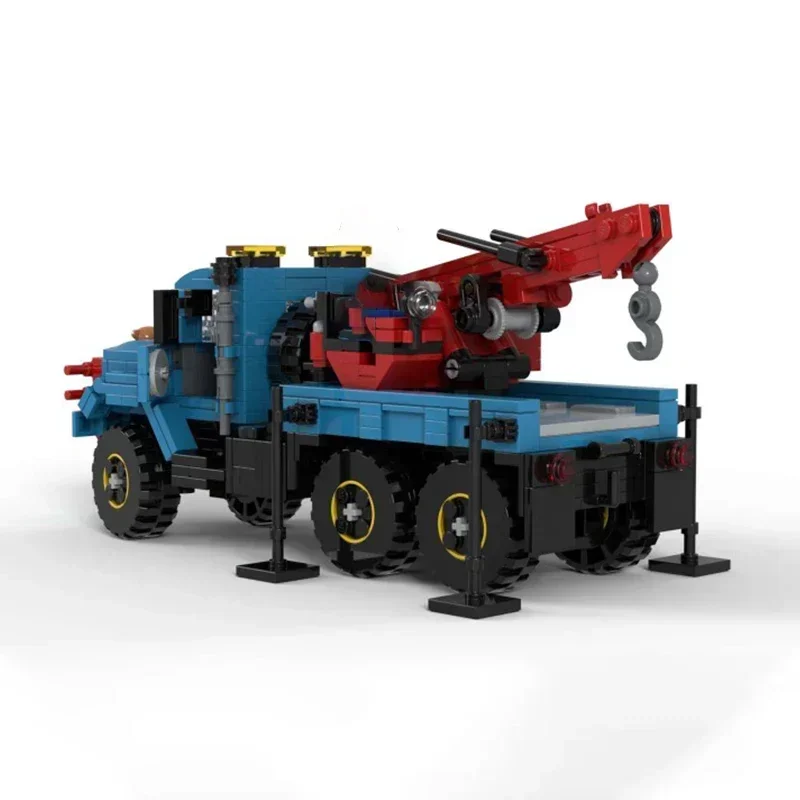 Stad Offroad Auto Model Moc Bouwstenen All-Terrain Tractortechnologie Modulaire Blokken Geschenken Kerstspeelgoed Diy Sets Assemblage