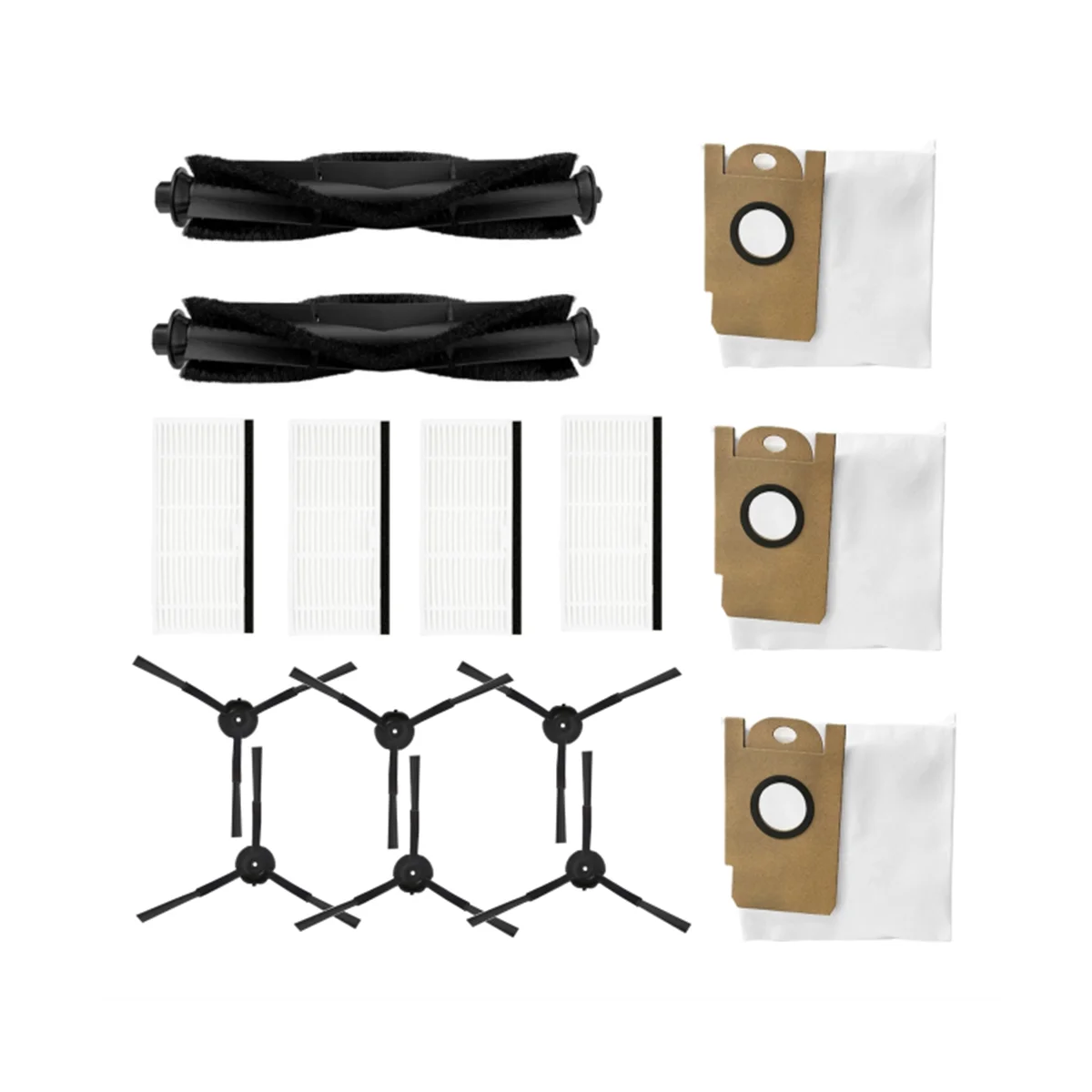 Для робота-пылесоса R1 / Lidstro S1, основная боковая щетка, фильтр Hepa, мешок для пыли, запасные части