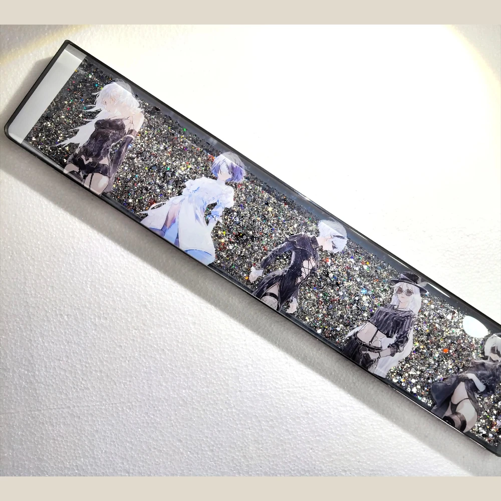 

Quicksand Themed Wrist Rest Resin Custom Original Handmade for Mechanical Keyboard E-sports Office Creativity Accessories Gift