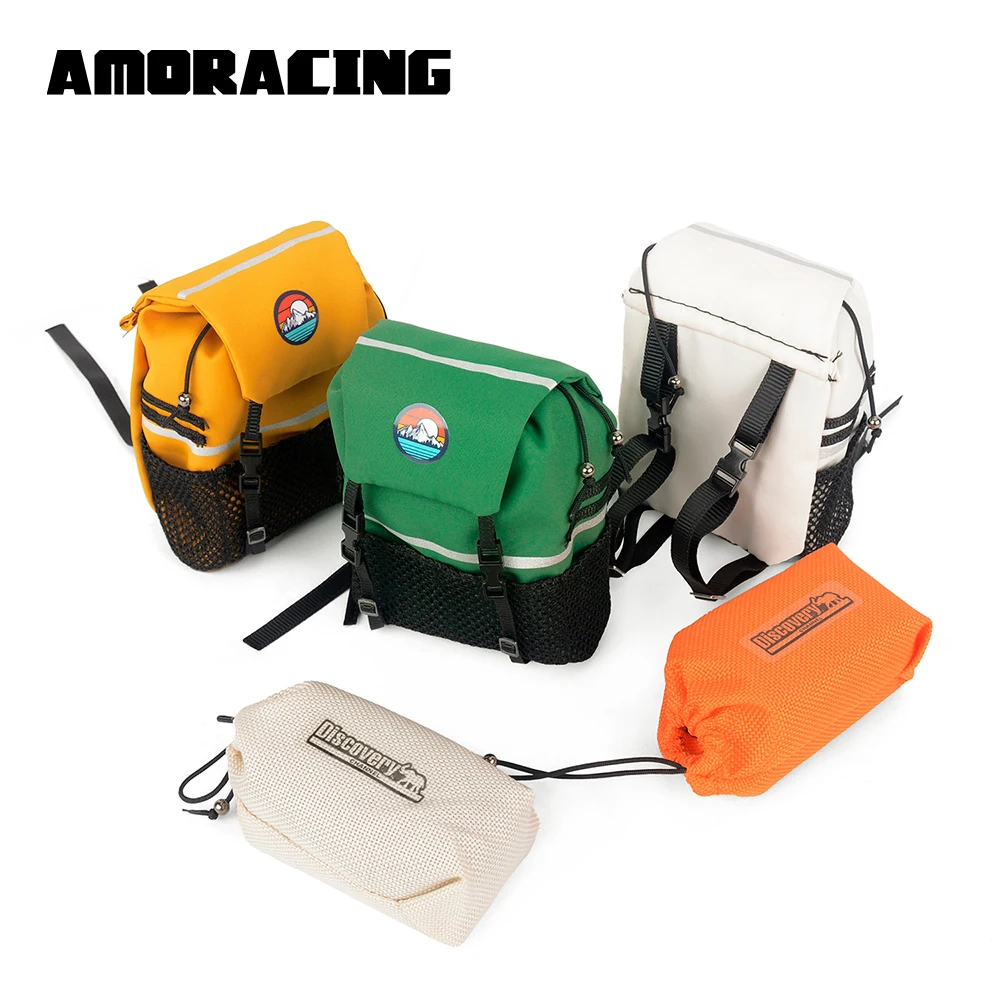 Amoracing Onderdelen Gesimuleerde Rugzak Reistassen Voor Losi 1/4 Promoto-Mx Los06000 Los06002 Rc Model Auto Motoraccessoires
