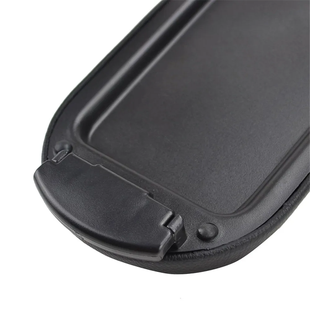 Car Armrest Cover Latch Center Console Lid For Seat Ibiza 6J Toledo PU Leather Arm Rest Cap Auto Accessories