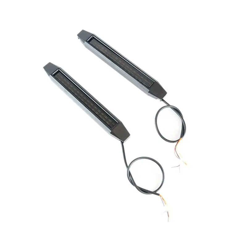 

Universal Motorcycle LED Daytime Running Light DRL Headlight Turn Signal Light Strip Ambient Light Accessories Strip