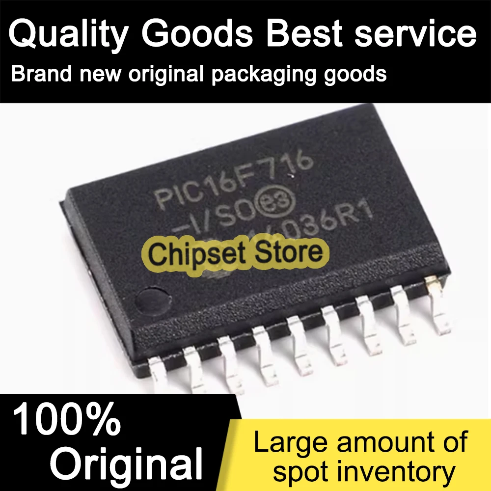

5pcs/lot PIC16F716-I/SO PIC16F716-I SOP IC 100% Brand new