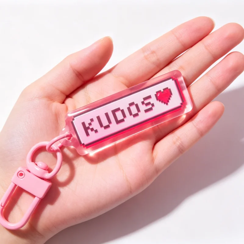 AO3 Ku dos Reversible Acrylic - Retro Gaming Keychain ulasan dan harga