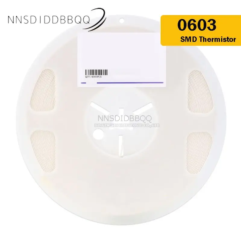 20 قطعة 0603 SMD الثرمستور رقاقة المقاوم 100KΩ ± 5% B:4250 CMFA104J4250HANT مكونات إلكترونية