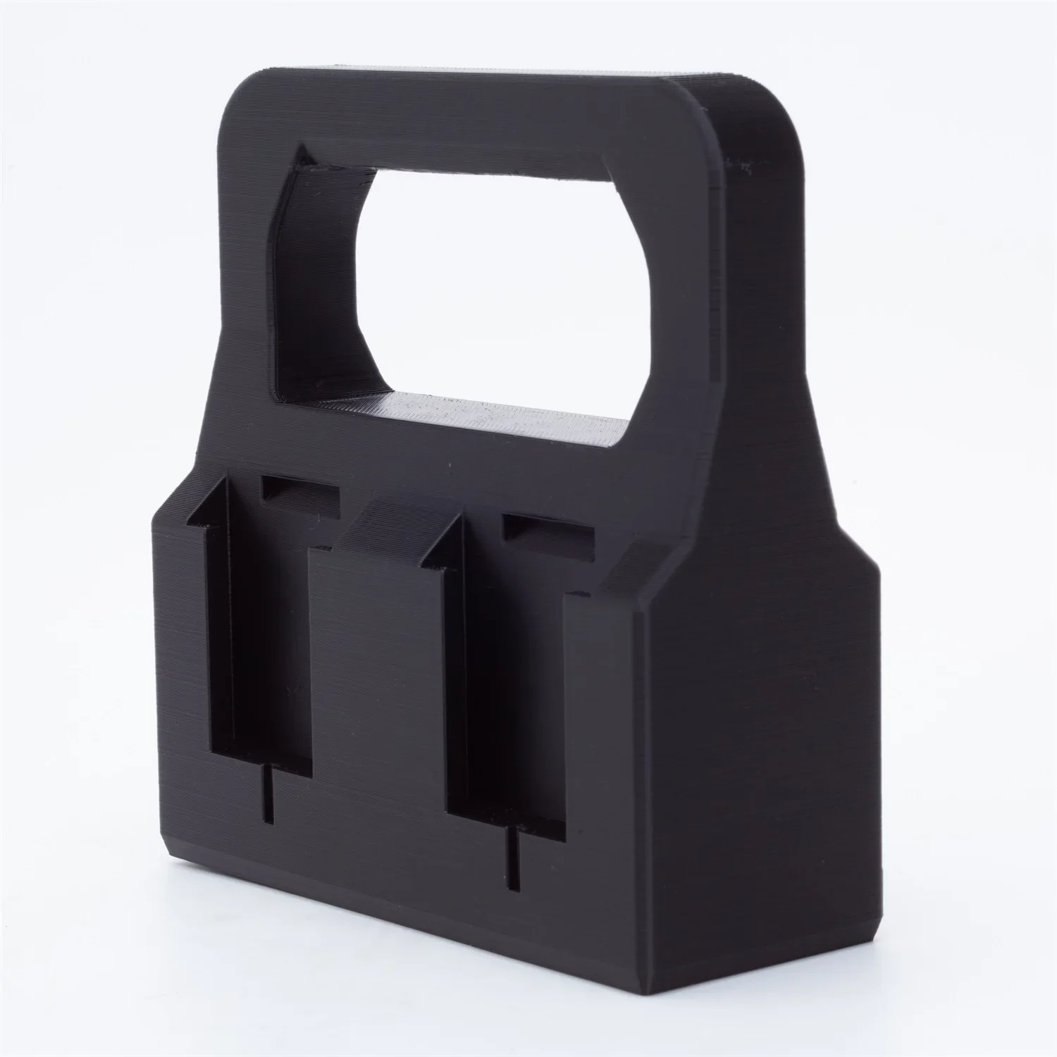 

4x Battery Holder Portable Storage Rack Bracket Holder For Bauer 20v batteries（No Batteries）