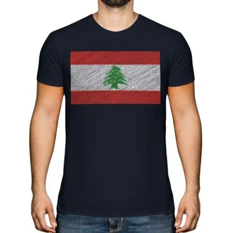 

МУЖСКАЯ ФУТБОЛКА ФУТБОЛКА LEBANON SCRIBBLE FLAG ТОП ПОДАРОК LUBNN LEBANESE
