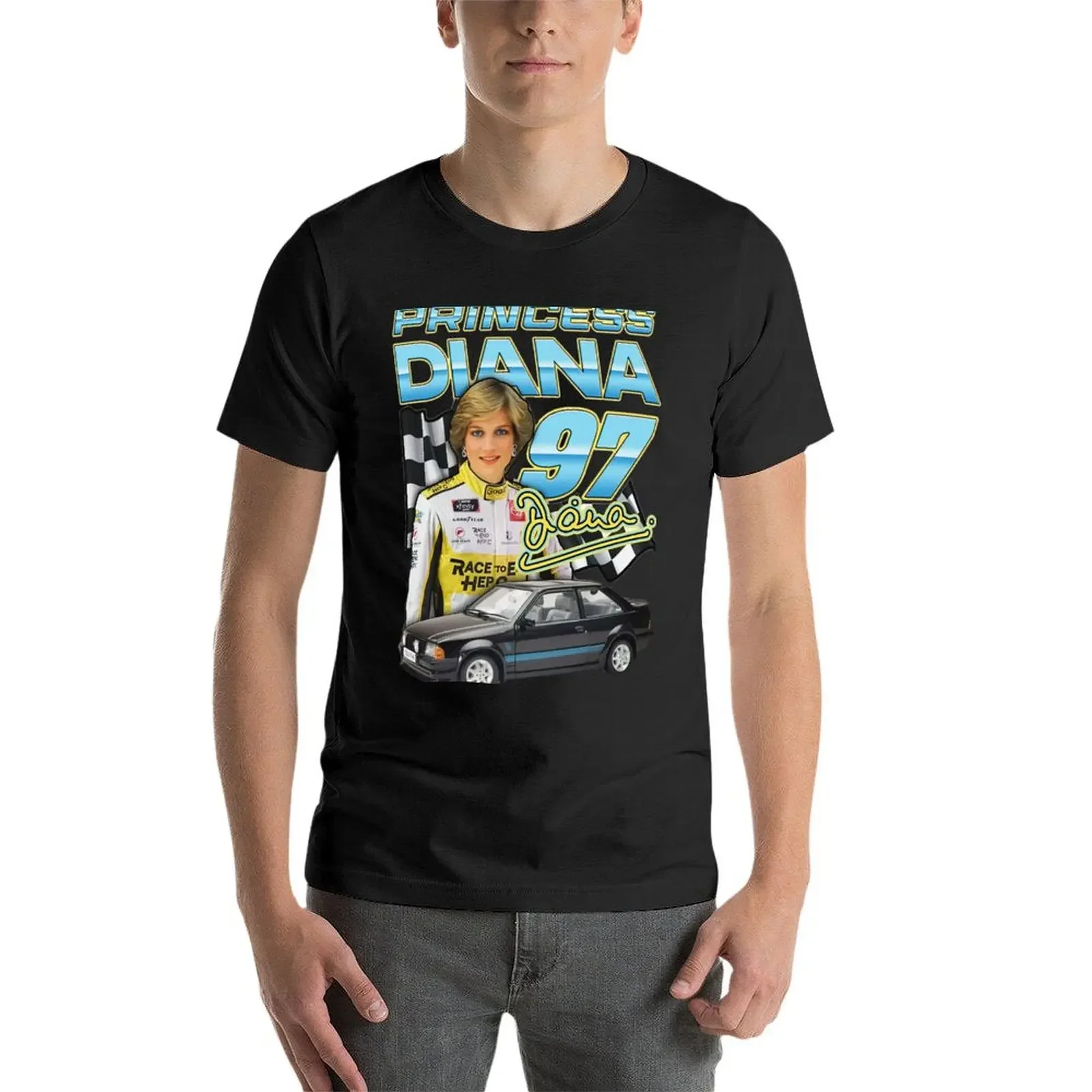 Princess Diana 97 T-Shirt basketball graphic tees custom t shirt mens graphic t-shirts hip hop