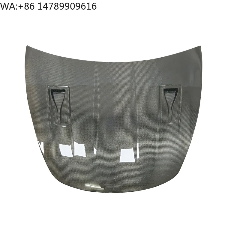 New High Quality Carbon Fiber Hood with 3K Twill Weave Surface for  Model 3-Screw-On Attachment Includes Screws
