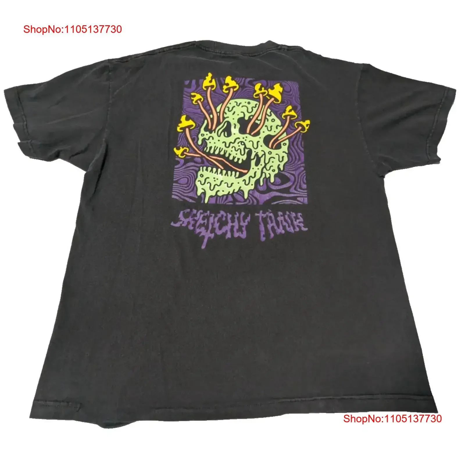 

Lurking Class by Sketchy Tank Mushroom Skull Lava Lamp WELLWORN T Shirt Men XL vintage Washed graphic Comfortable Stylish