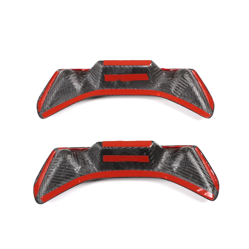 

For Toyota Supra/A90 2019 2020 2023 Seat Back Decoration Cover Car Seat Decoration Accessories True Carbon Fiber 2pcs