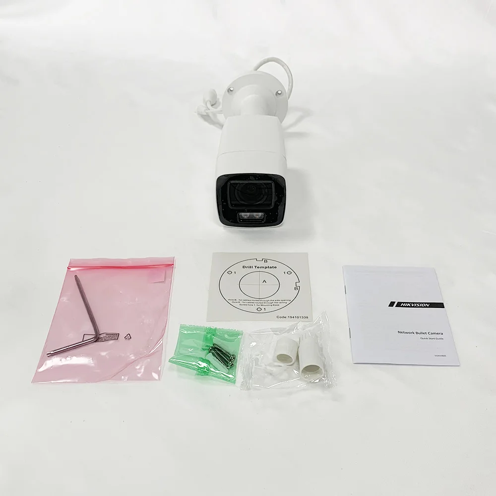 HIKVISION DS-2CD2087G2-LU Full ColorVu 8MP IP Bullet Camera  Support Built-in Microphone Upgrade PoE IR 30M Outdoor image 2