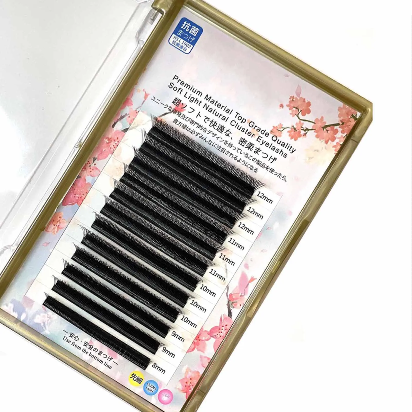 وصلات رموش طويلة الحجم سهلة الاستخدام، رموش طويلة للشعر من قطعة واحدة لاختيارات الزفاف التي يرجع تاريخها #6