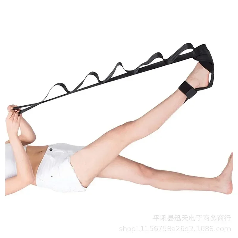 Fascia Stretcher Finally Flexible Again Yoga Strap Belt Trainning and Exercise Stroke Hemiplegia Rehabilitation Leg Stretcher